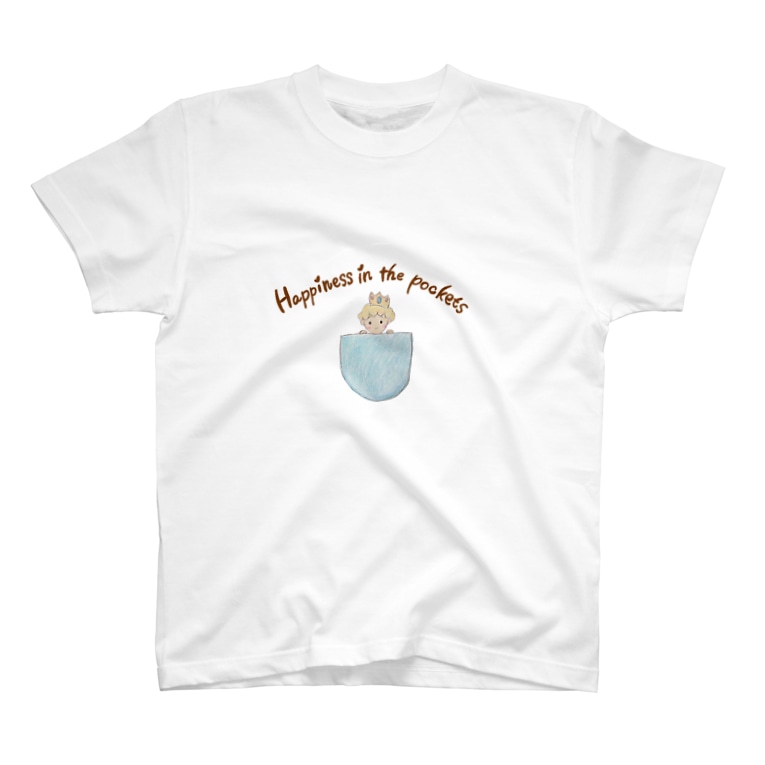 Happiness In The Pockets M F Happiness In The Pockets のtシャツ通販 Suzuri スズリ