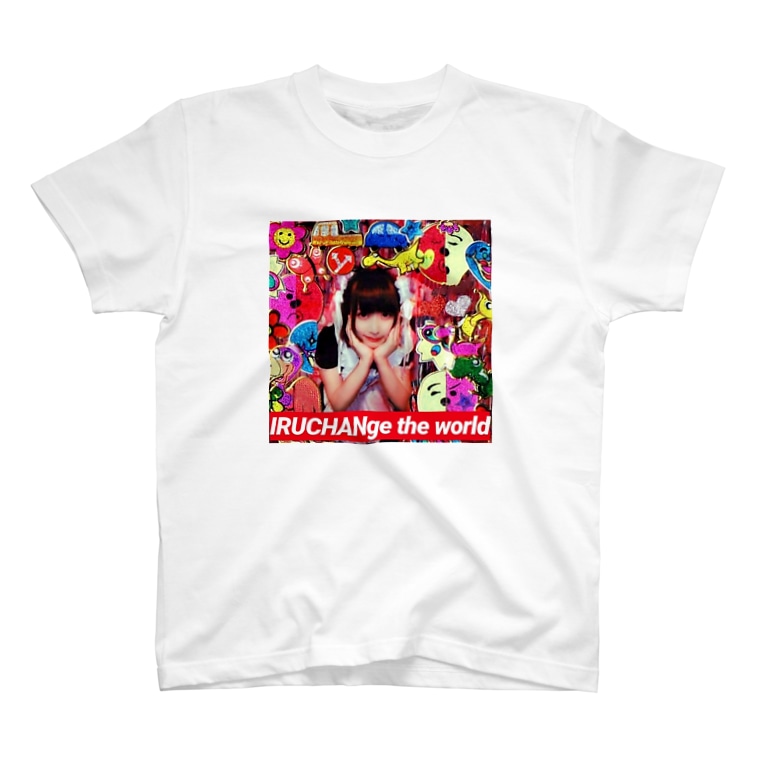 Iruchange The World いるちゃん めいどーる盛岡 Smile Iru のtシャツ通販 Suzuri スズリ