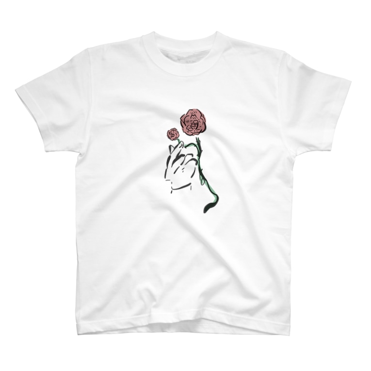 手とバラ クロネコちゃん Kyuusaku のtシャツ通販 Suzuri スズリ 手とバラ クロネコちゃん Kyuusaku のtシャツ通販 Suzuri スズリ