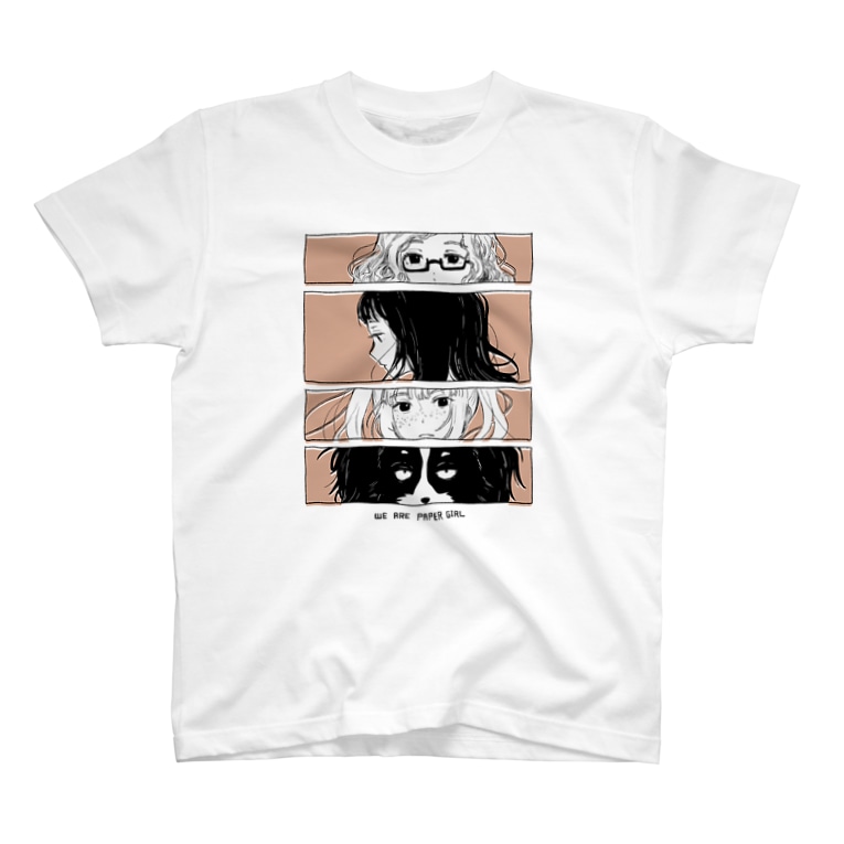 ペーパーガールt Coalowl コールアウル Coalowl のtシャツ通販 Suzuri スズリ ペーパーガールt Coalowl コールアウル Coalowl のtシャツ通販 Suzuri スズリ