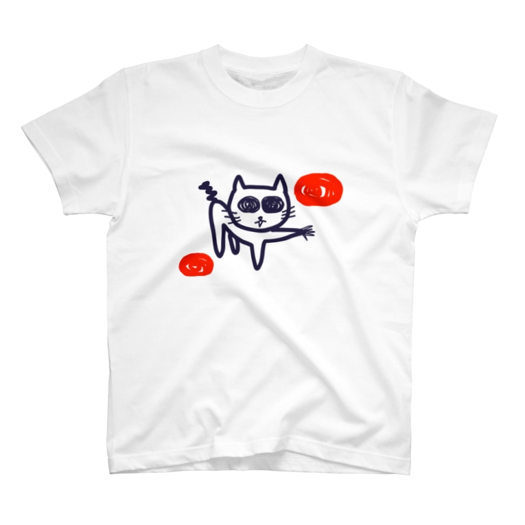 オキナワマブイネコver 怒 Hatsuokiのtシャツ通販 Suzuri スズリ