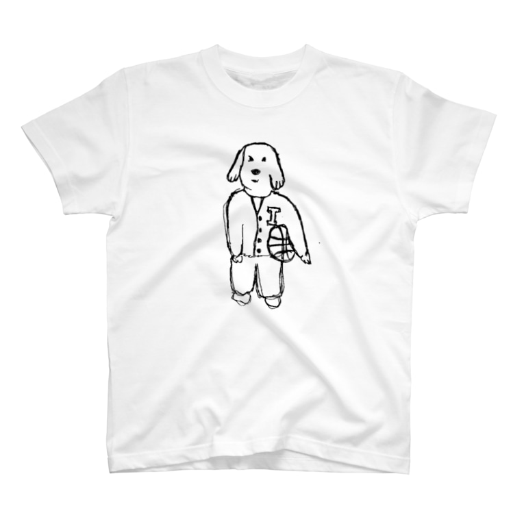 バスケ犬 吉田ジュン Y O F F Y のtシャツ通販 Suzuri スズリ バスケ犬 吉田ジュン Y O F F Y のtシャツ通販 Suzuri スズリ