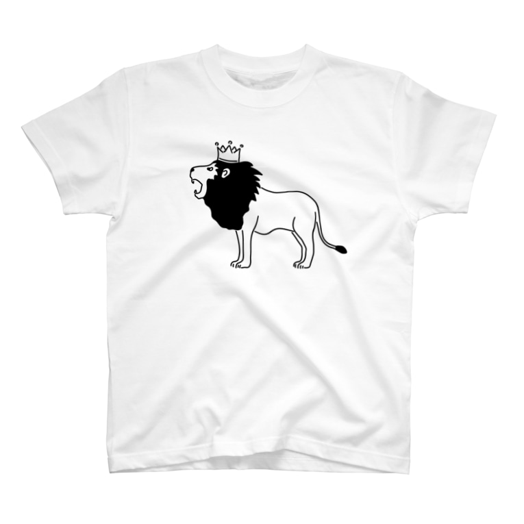 ライオンキング 動物イラスト Aliviostaのtシャツ通販 Suzuri スズリ