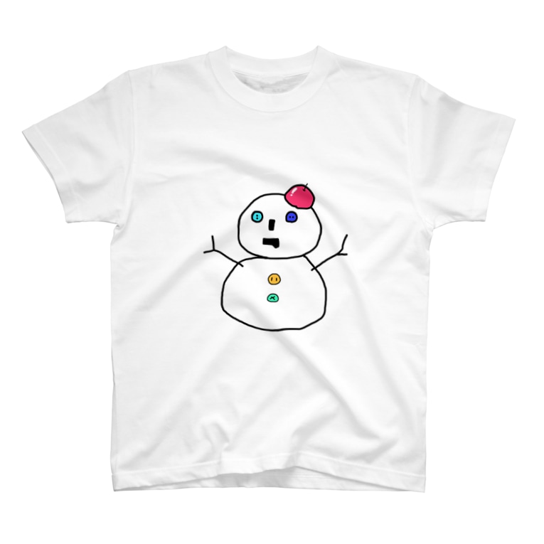 ゆきだるま Kotubuのtシャツ通販 Suzuri スズリ ゆきだるま Kotubuのtシャツ通販 Suzuri スズリ