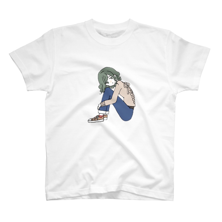 体育座りちゃん マリのショップ M16g のtシャツ通販 Suzuri スズリ