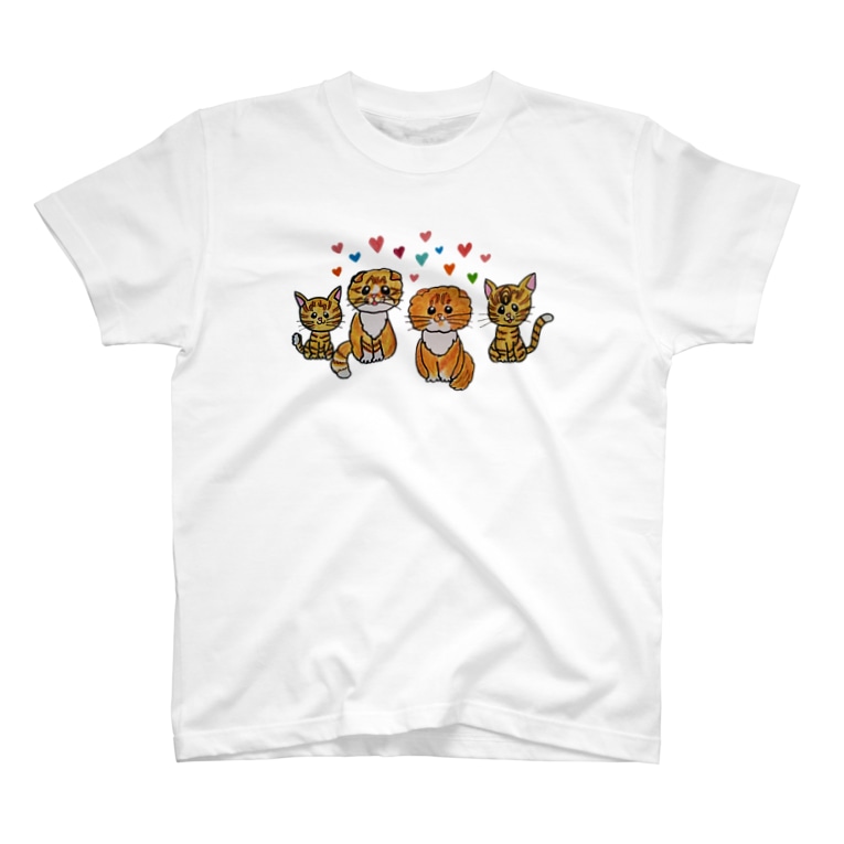 可愛い猫ちゃん まるおくん もふこちゃん Shirokoaraのtシャツ通販 Suzuri スズリ 可愛い猫ちゃん まるおくん もふこちゃん Shirokoaraのtシャツ通販 Suzuri スズリ