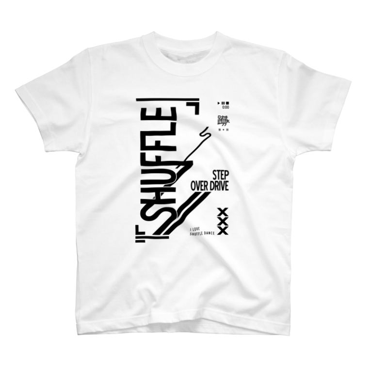 Shuffle Dance デザイン黒 6tan Pastel 60 のtシャツ通販 Suzuri スズリ