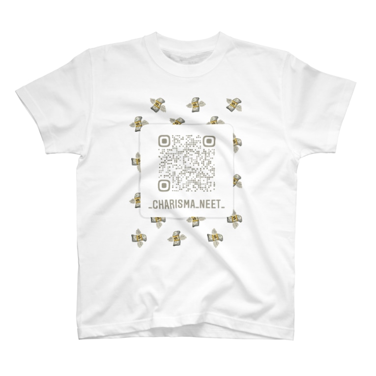 Charisma Neet インスタqrコード 札束ver カリスマニート Charisma Neet のtシャツ通販 Suzuri スズリ Charisma Neet インスタqrコード 札束ver カリスマニート Charisma Neet のtシャツ通販 Suzuri スズリ