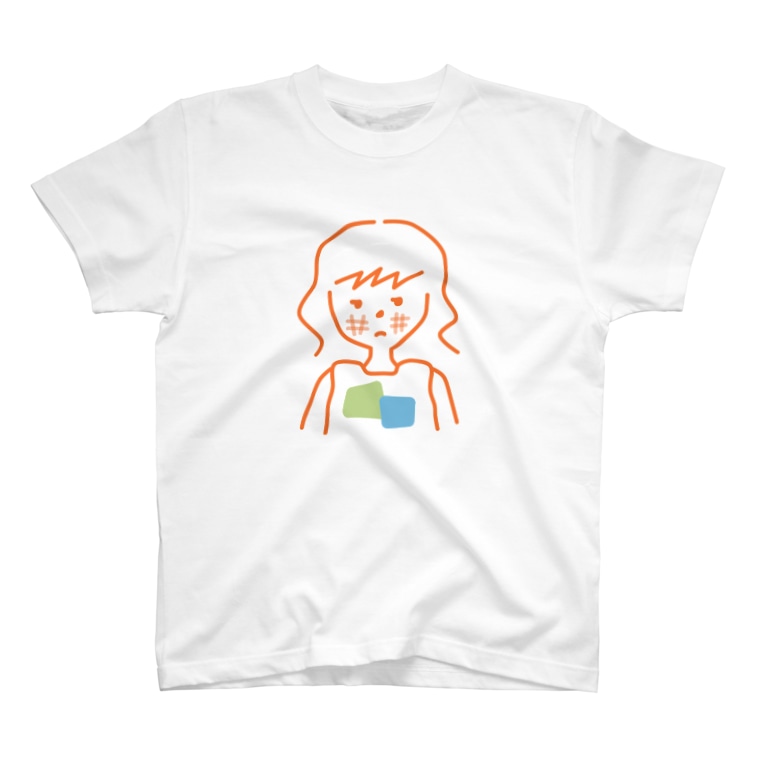 日焼け止め塗らない女の子 Maru と Yama Marutoyama のtシャツ通販 Suzuri スズリ