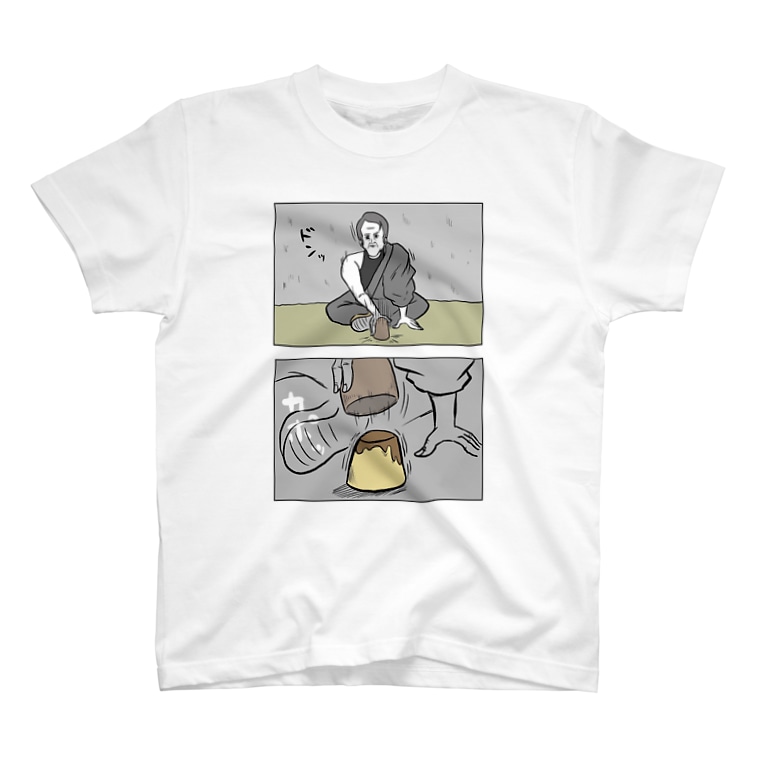 賭博場でプリンを振る舞う男 小山コータロー 違和感 Kotarokoyama のtシャツ通販 Suzuri スズリ 賭博場でプリンを振る舞う男 小山コータロー 違和感 Kotarokoyama のtシャツ通販 Suzuri スズリ