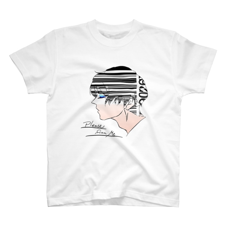 バーコード男子 神影 Gk1ol4 のtシャツ通販 Suzuri スズリ