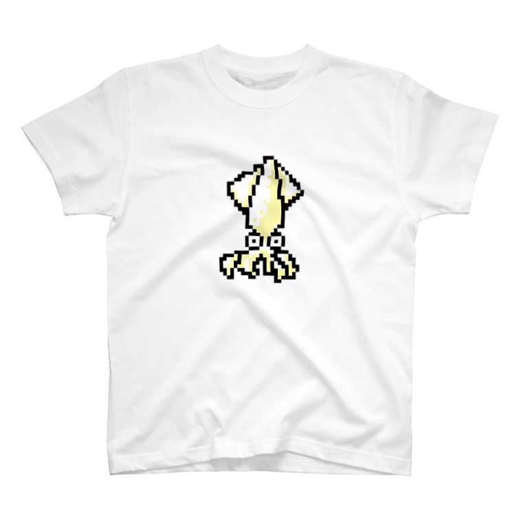 ドット絵のイカ Onigiri Loveloveのtシャツ通販 Suzuri スズリ