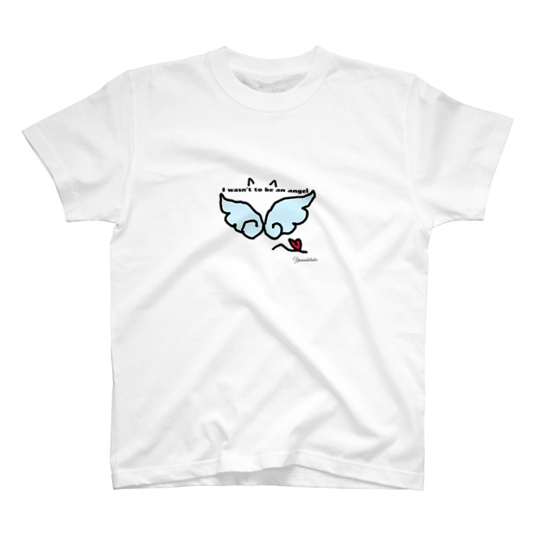 天使になりたい黒猫 Yamadatinku Tatata10tatata のtシャツ通販 Suzuri スズリ 天使になりたい黒猫 Yamadatinku Tatata10tatata のtシャツ通販 Suzuri スズリ