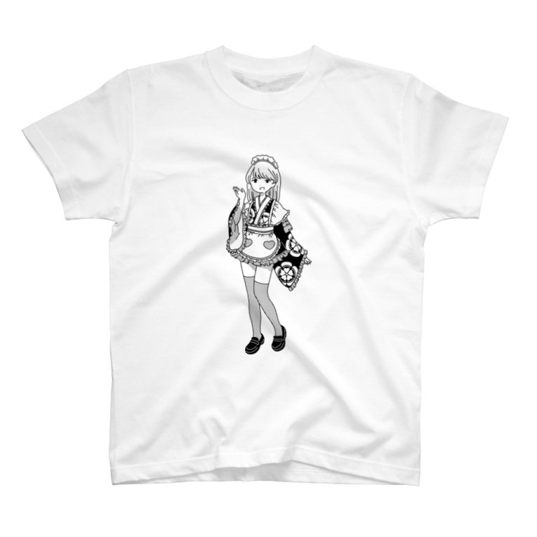 もののぷ メイドイラスト コンカフェ屋さん Concafe Yasan のtシャツ通販 Suzuri スズリ