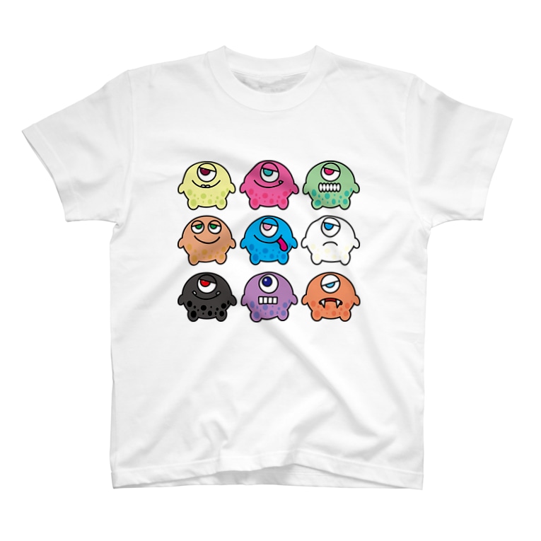 カラフルモンスター Mimakoのtシャツ通販 Suzuri スズリ カラフルモンスター Mimakoのtシャツ通販 Suzuri スズリ