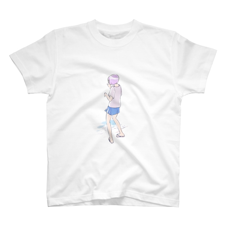 海辺の女の子 がくまこ グッド チョイス商会 Gakukoma のtシャツ通販 Suzuri スズリ