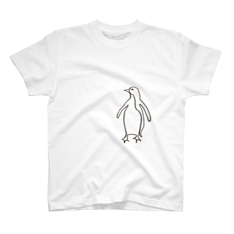 一筆書き ペンギンくんver Hanatorantaのtシャツ通販 Suzuri スズリ 一筆書き ペンギンくんver Hanatorantaのtシャツ通販 Suzuri スズリ