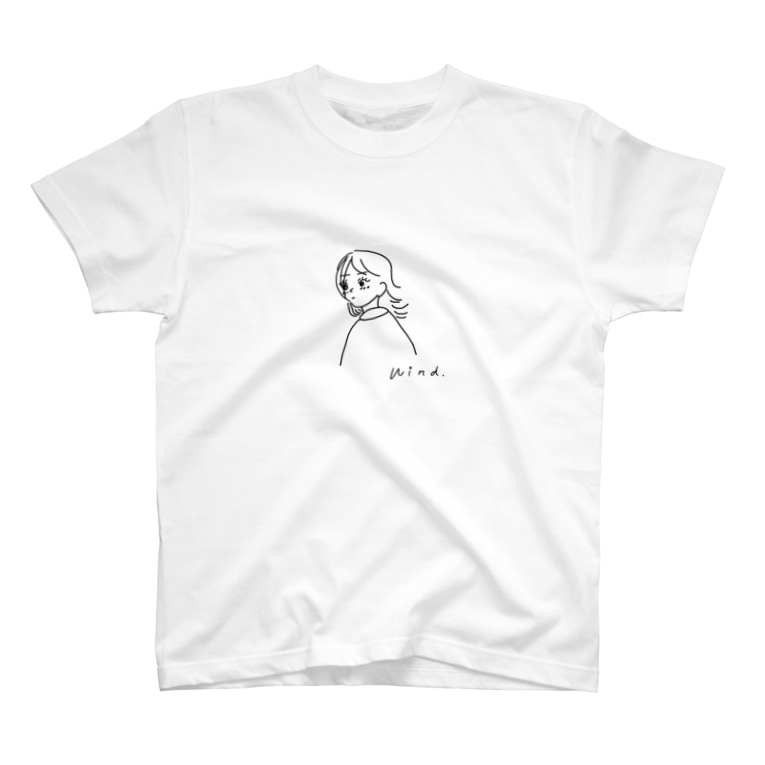 風になびく髪 Makki Makki のtシャツ通販 Suzuri スズリ 風になびく髪 Makki Makki のtシャツ通販 Suzuri スズリ