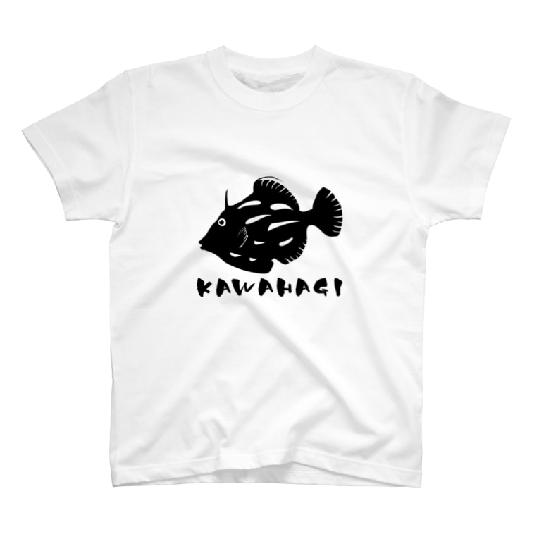 カワハギ うおざかな Suzuken のtシャツ通販 Suzuri スズリ