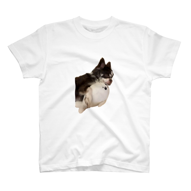 チワワのヴィヴィアン あざらしくんとおやすみ Puuchanpoyoのtシャツ通販 Suzuri スズリ チワワのヴィヴィアン あざらしくんとおやすみ Puuchanpoyoのtシャツ通販 Suzuri スズリ