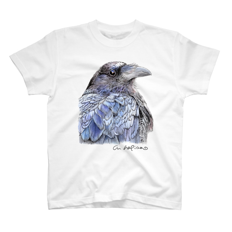 ワタリガラス 淡色t フロントプリント 萩岩睦美のグッズショップ Hagiiwa のtシャツ通販 Suzuri スズリ ワタリガラス 淡色t フロントプリント 萩岩睦美のグッズショップ Hagiiwa のtシャツ通販 Suzuri スズリ