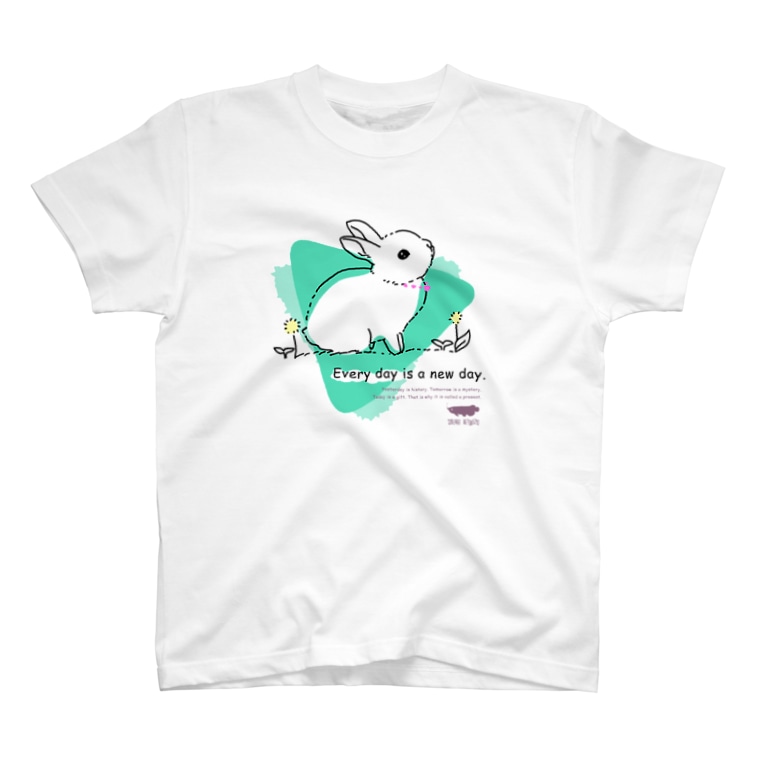 うさぎ 水色 とべない熱帯魚 Tobenai Nettaigyo のtシャツ通販 Suzuri スズリ うさぎ 水色 とべない熱帯魚 Tobenai Nettaigyo のtシャツ通販 Suzuri スズリ