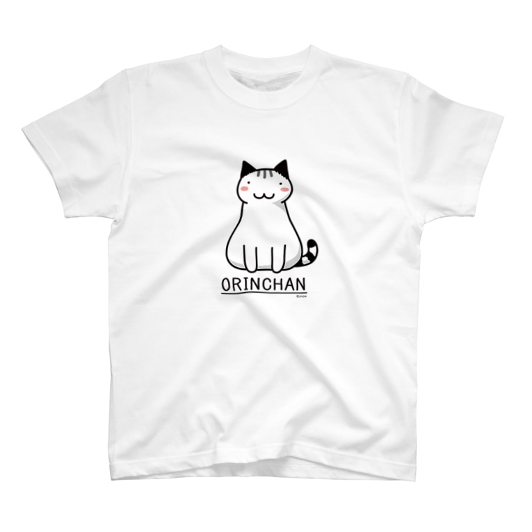 猫のお座りおりんちゃん Jyajyaオリジナル Jyajyacompany のtシャツ通販 Suzuri スズリ