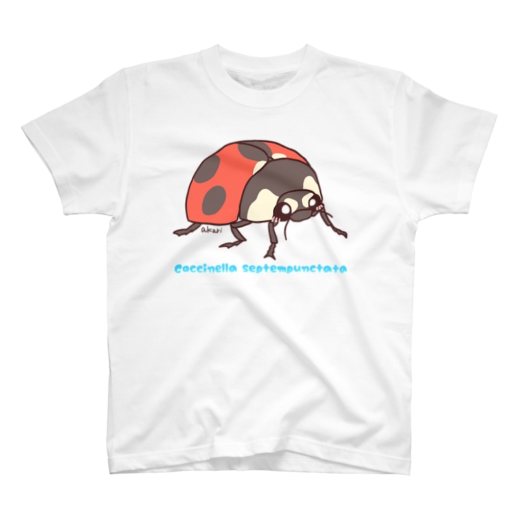 ナナホシテントウくん むしのなかま Akari 虫デフォルメ作家 Akari08biyori のtシャツ通販 Suzuri スズリ ナナホシテントウくん むしのなかま Akari 虫デフォルメ作家 Akari08biyori のtシャツ通販 Suzuri スズリ