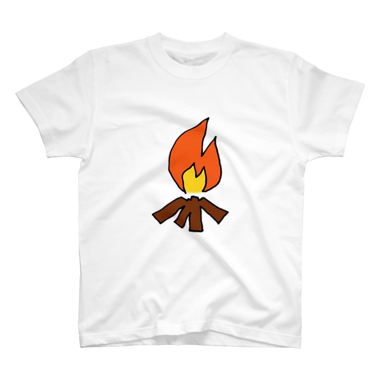 焚き火愛好家 T Shirts By ヘタイラストのオーマサ屋 Masa Ya5242 Suzuri 焚き火愛好家 T Shirts By ヘタイラストのオーマサ屋 Masa Ya5242 Suzuri