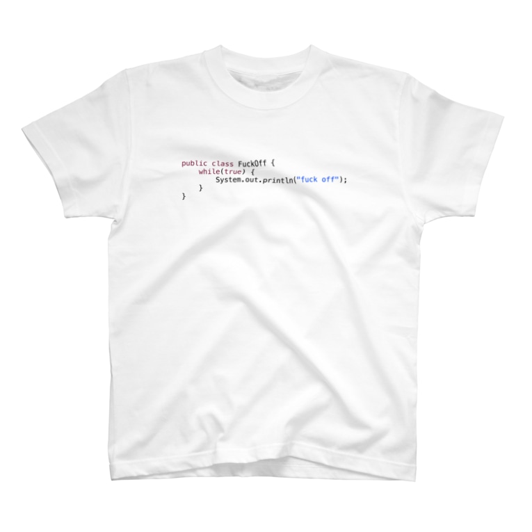 Fuck Off無限 すこやかセンター Merimol のtシャツ通販 Suzuri スズリ