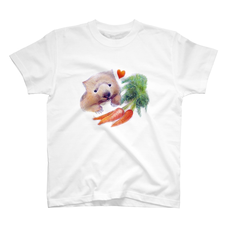 はらぺこウォンバット Punchenoのtシャツ通販 Suzuri スズリ はらぺこウォンバット Punchenoのtシャツ通販 Suzuri スズリ