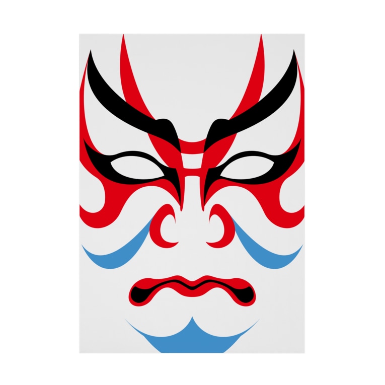 歌舞伎の隈取り Kimchinの吸着ターポリン通販 Suzuri スズリ