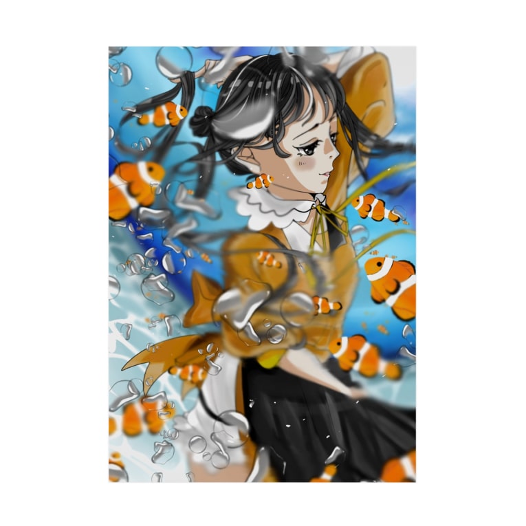 Anemone Fish おはなぴっぴまんぼ Ooooohanapp00 の吸着ポスター通販 Suzuri スズリ Anemone Fish おはなぴっぴまんぼ Ooooohanapp00 の吸着ポスター通販 Suzuri スズリ