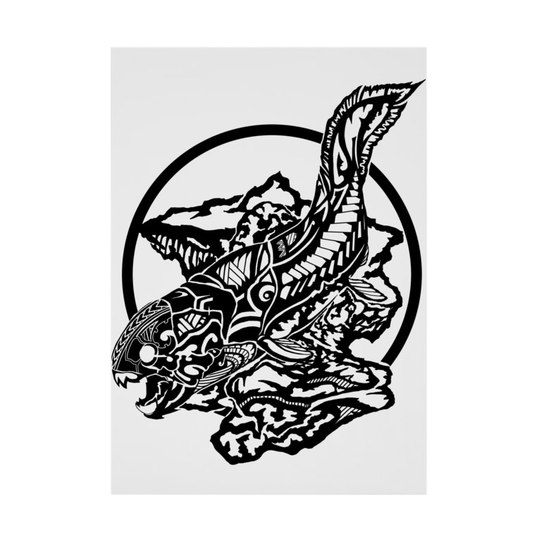 ダンクルオステウス Stickable Poster By トライバルデザイナー鵺右衛門 仕事募集中 Nuemon316 Suzuri ダンクルオステウス Stickable Poster By トライバルデザイナー鵺右衛門 仕事募集中 Nuemon316 Suzuri