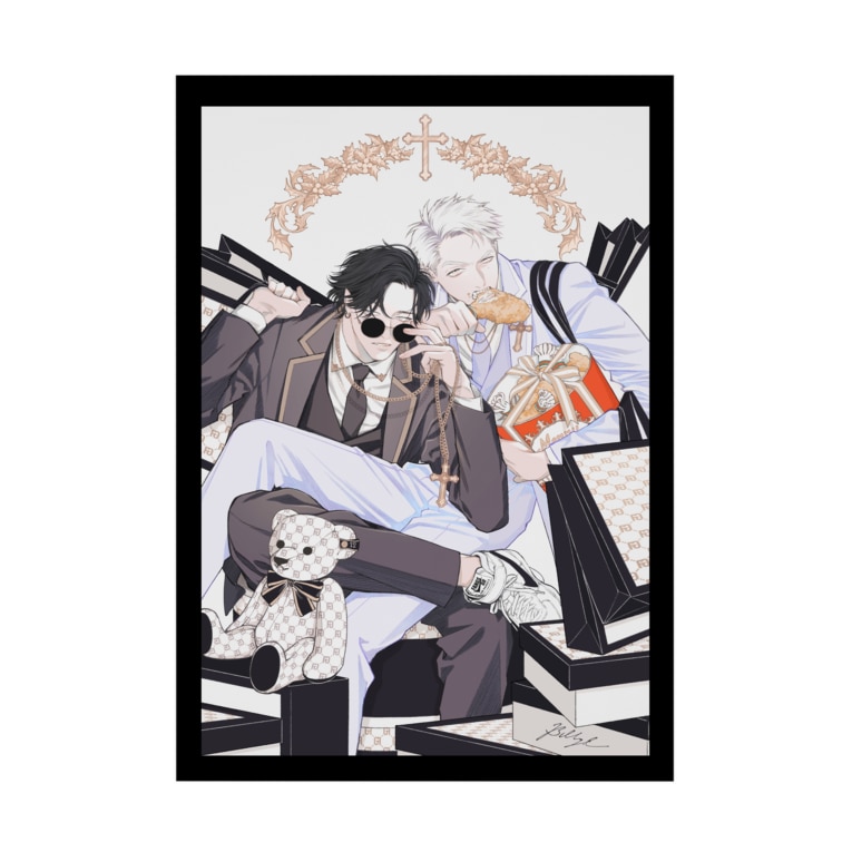 Shopping White ビリー バリバリー Onikushock の吸着ポスター通販 Suzuri スズリ Shopping White ビリー バリバリー Onikushock の吸着ポスター通販 Suzuri スズリ