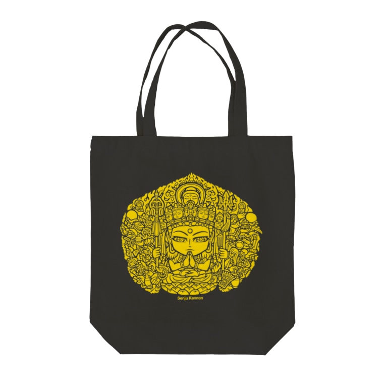 千手観音 Tote Bags By キトライライヘイ Kit Lailai Hei Suzuri