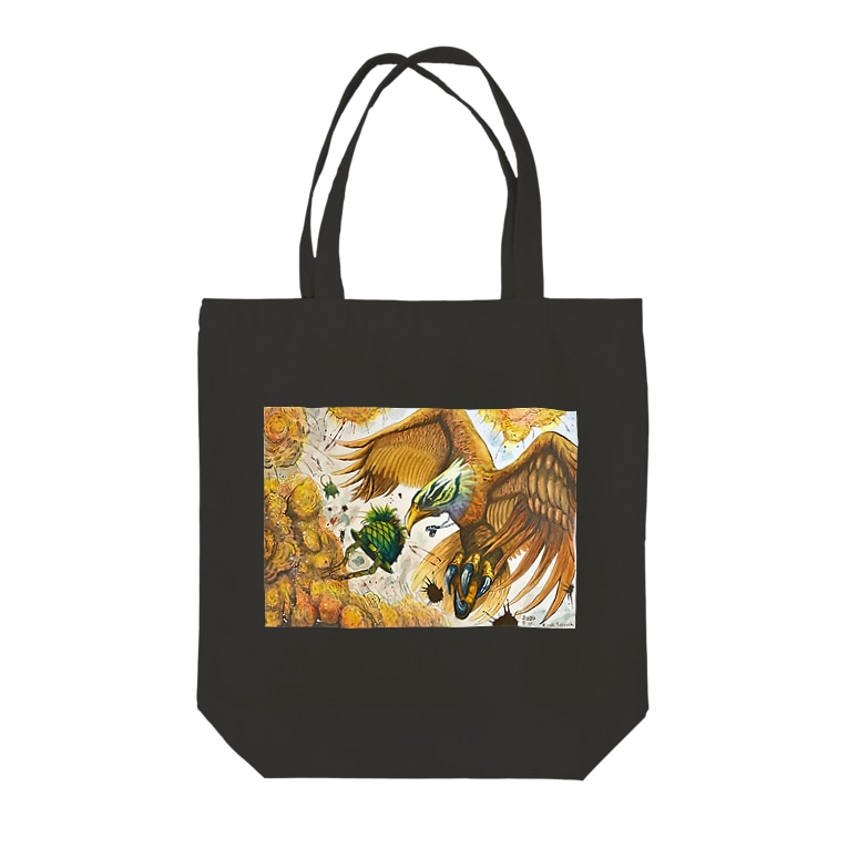 かっこいい鷲のイラスト トートバッグ Tote Bag By Miyuki Takeuchi Suzuri