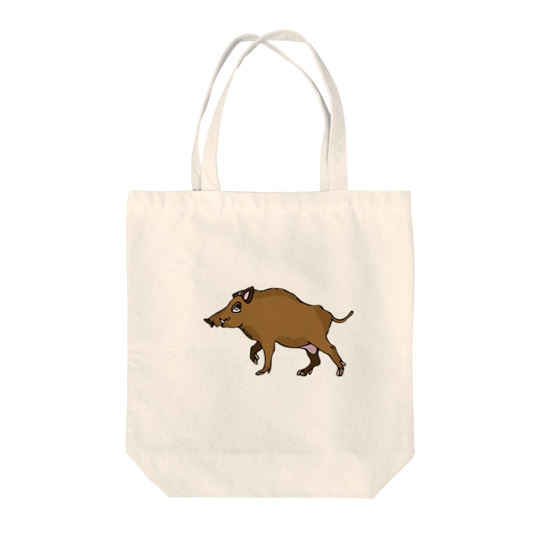 ツッタカターのイノシシ君 Tote Bags By ジルトチッチのデザインボックス Ocplanning Suzuri ツッタカターのイノシシ君 Tote Bags By ジルトチッチのデザインボックス Ocplanning Suzuri