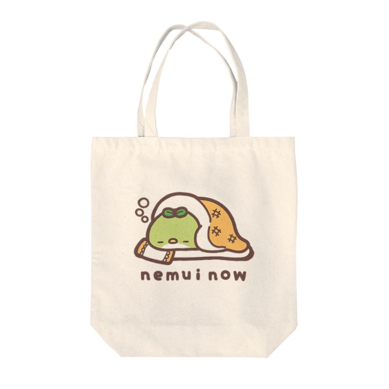 ねむいなう エコペン研究所 Ebika Yanagies のトートバッグ通販 Suzuri スズリ