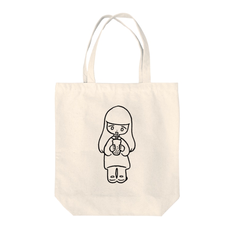 タピオカ吸い太郎 あけたらしろめデザイン しずくだうみ Szkdum のトートバッグ通販 Suzuri スズリ タピオカ吸い太郎 あけたらしろめデザイン しずくだうみ Szkdum のトートバッグ通販 Suzuri スズリ