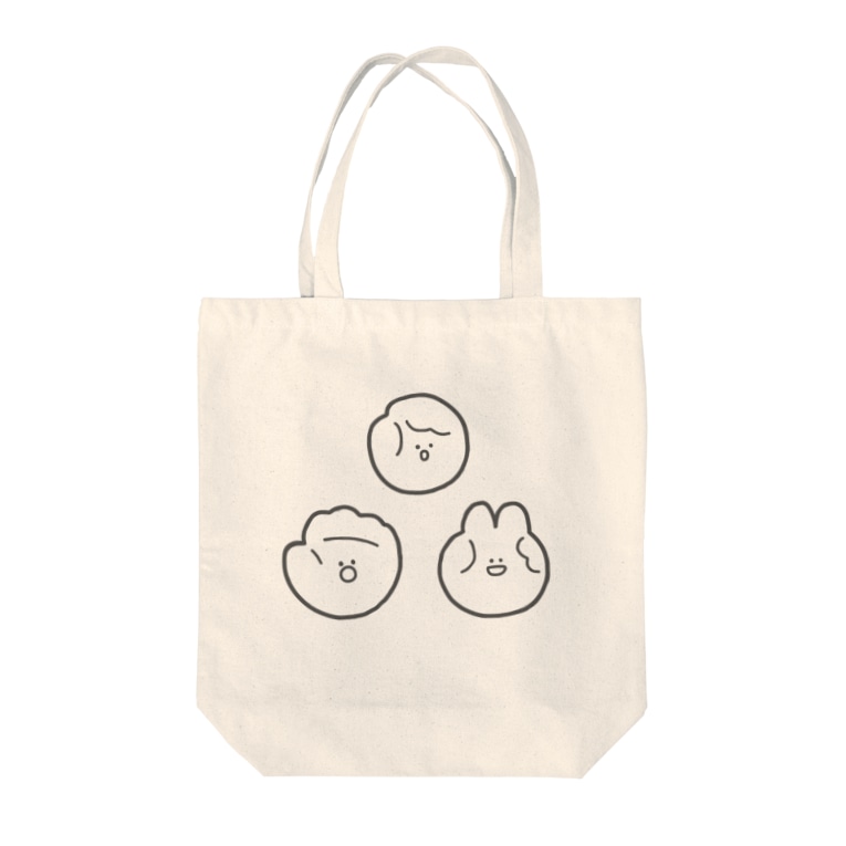 ぐちぱ 文字なし Tote Bags By おかえりのおみせ Oker Suzuri