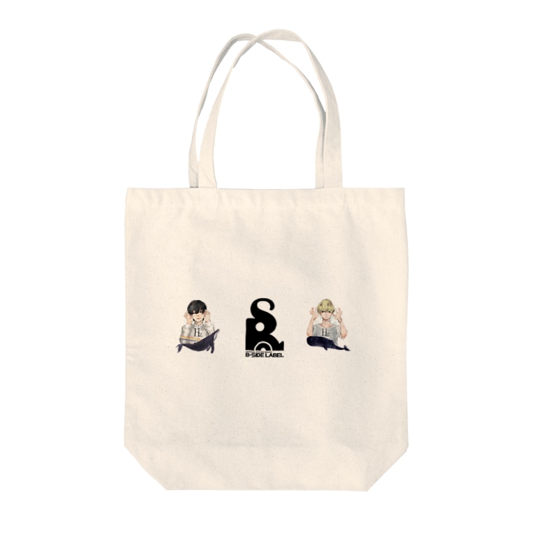 B Side Label Ayato Tote Bags By Alum Suzuri