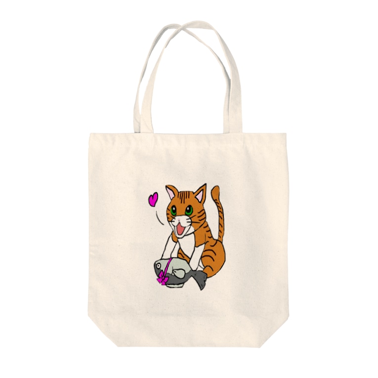 猫のみつぎもの Tote Bags By Waffle Koume Suzuri