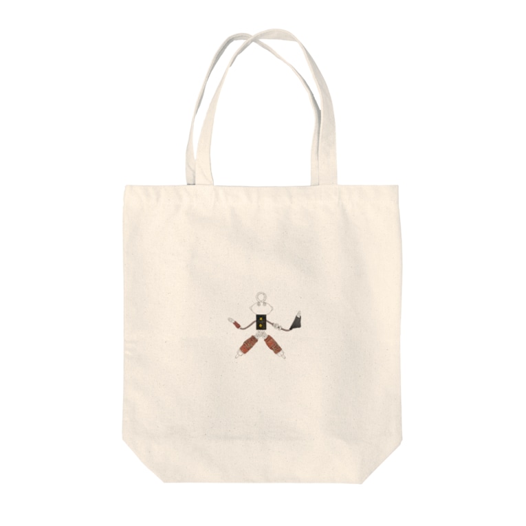 ロボ太 Tote Bags By Okmt Cocet33ooo Suzuri