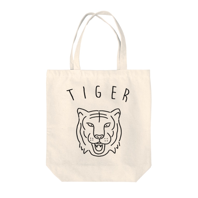 タイガー 虎 動物イラスト Tote Bags By Aliviosta Suzuri