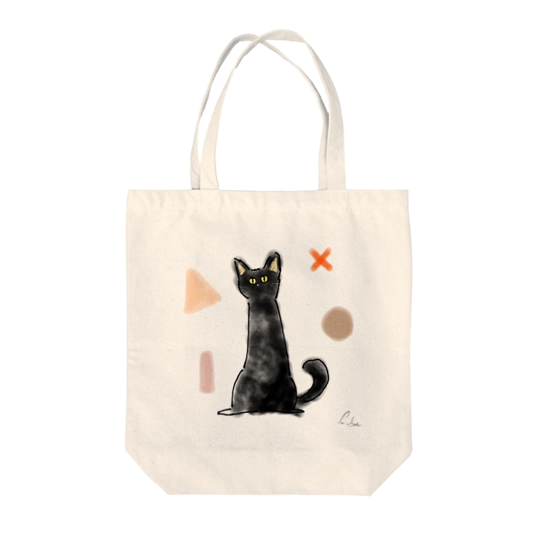 黒にゃんこトートバック さなきち Sanakithir6 のトートバッグ通販 Suzuri スズリ 黒にゃんこトートバック さなきち Sanakithir6 のトートバッグ通販 Suzuri スズリ