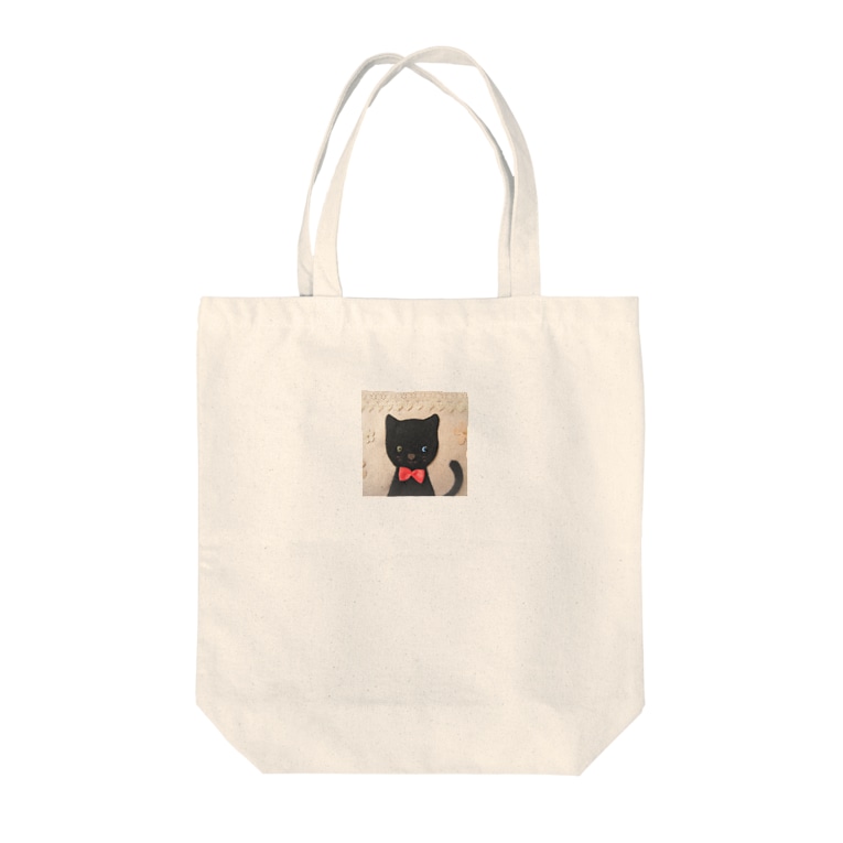 オッドアイの黒猫 うさぎのしっぽ Usaginosippo のトートバッグ通販 Suzuri スズリ