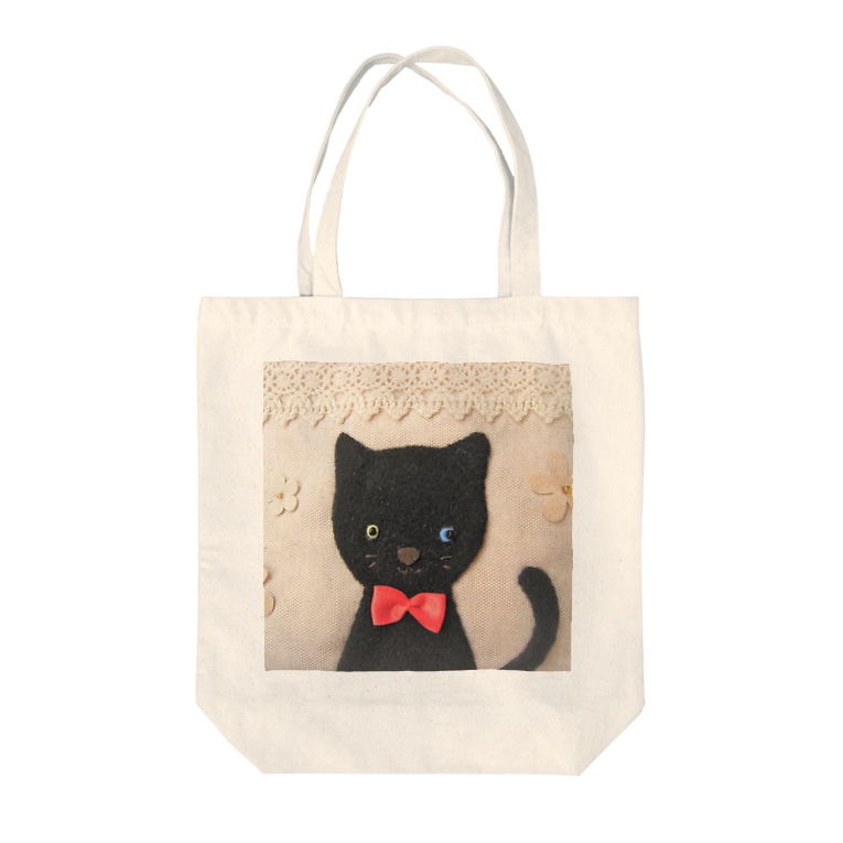 オッドアイの黒猫 Tote Bags By うさぎのしっぽ Usaginosippo Suzuri オッドアイの黒猫 Tote Bags By うさぎのしっぽ Usaginosippo Suzuri