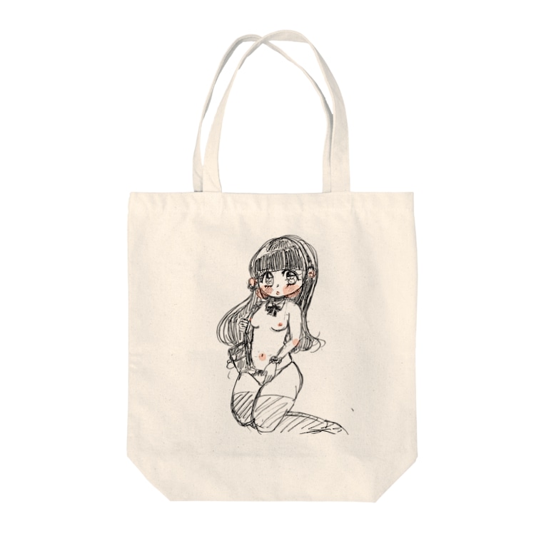 えちえち高校生 Tote Bags By Mayupico Suzuri