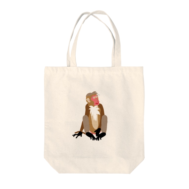 サルの物思いにふけるイラストgoods ジルトチッチのデザインボックス Ocplanning のトートバッグ通販 Suzuri スズリ サルの物思いにふけるイラストgoods ジルトチッチのデザインボックス Ocplanning のトートバッグ通販 Suzuri スズリ